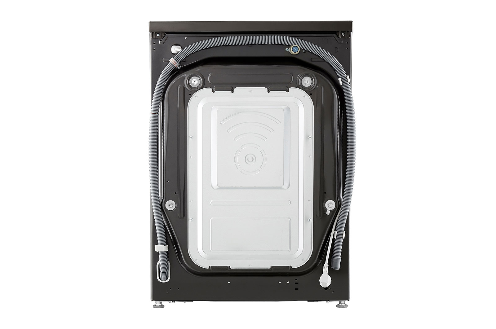 LG 11 kg Vaskemaskin(Sort) - Steam, Energiklasse A, TurboWash360™, AI DD™, Smart Diagnosis™ med Wi-Fi, FV94ENS2QN