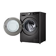 LG 11 kg Vaskemaskin(Sort) - Steam, Energiklasse A, TurboWash360™, AI DD™, Smart Diagnosis™ med Wi-Fi, FV94ENS2QN
