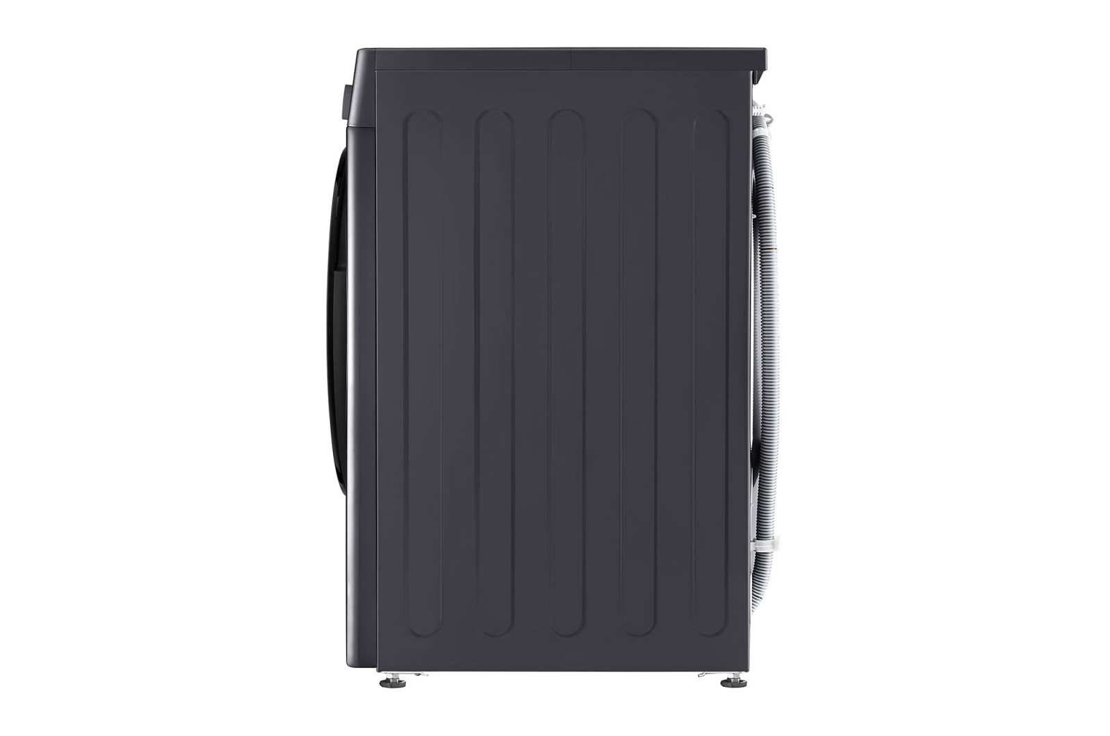LG 9 kg / 6 kg Kombineret vaskemaskine/tørretumbler(Sort) - Steam, Energiklasse A/D, AI DD™, Smart Diagnosis™, P4Y5VRP6J