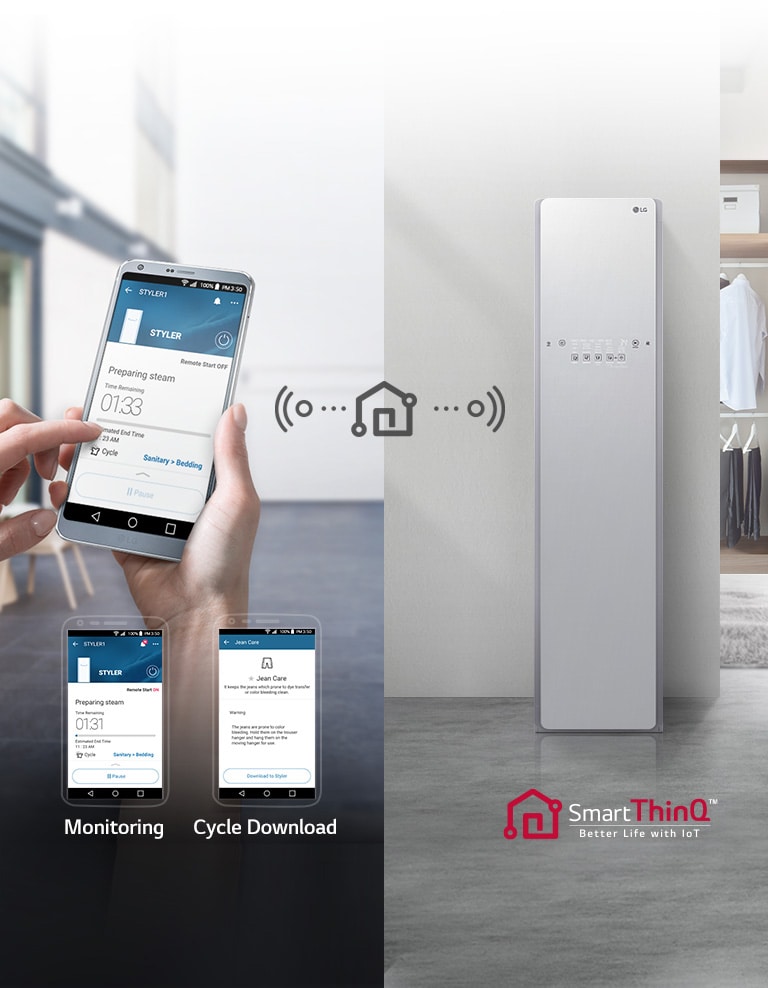 SmartThinQ™ med Wi-Fi1