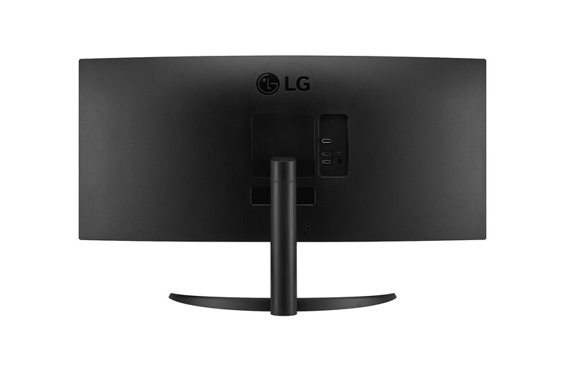 LG 34" UltraWide QHD Curved-skærm, 34WR50QK-B