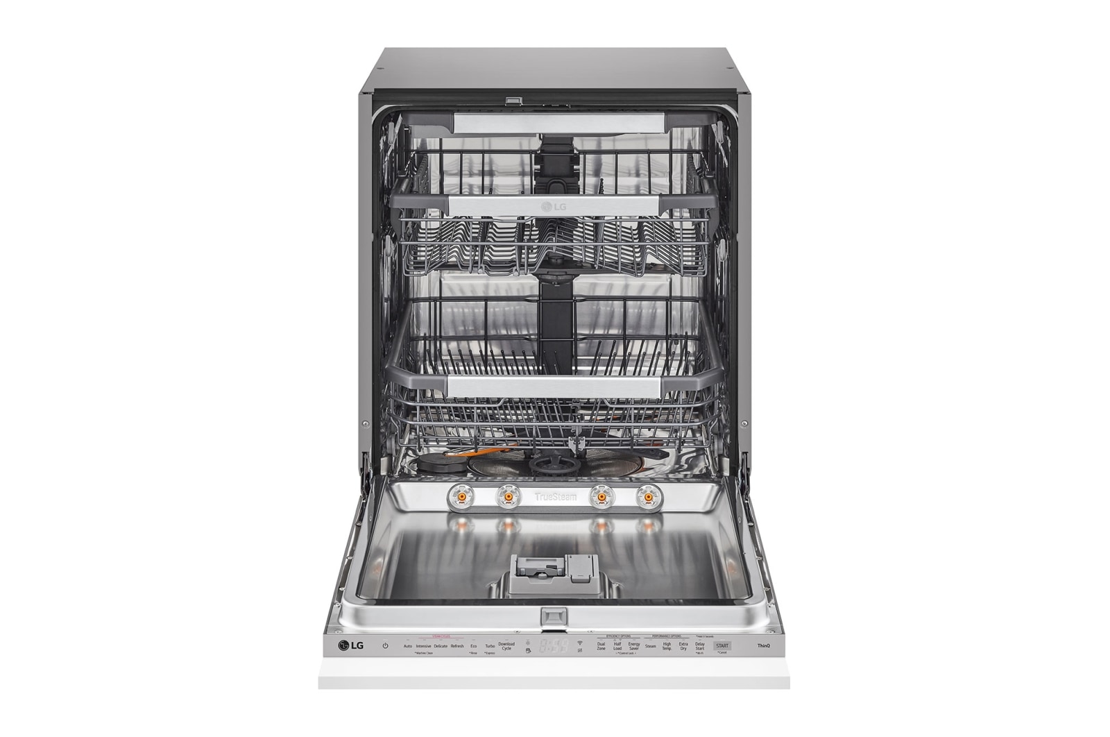 LG QuadWash™ Steam-opvaskemaskine (til indbygget), Energiklasse A, Auto Open Dry-funktion og Smart Diagnosis™ med Wi-Fi, DB475TXS