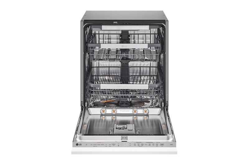 LG QuadWash™ Steam-opvaskemaskine (til indbygget), Energiklasse A, Auto Open Dry-funktion og Smart Diagnosis™ med Wi-Fi, DB475TXS