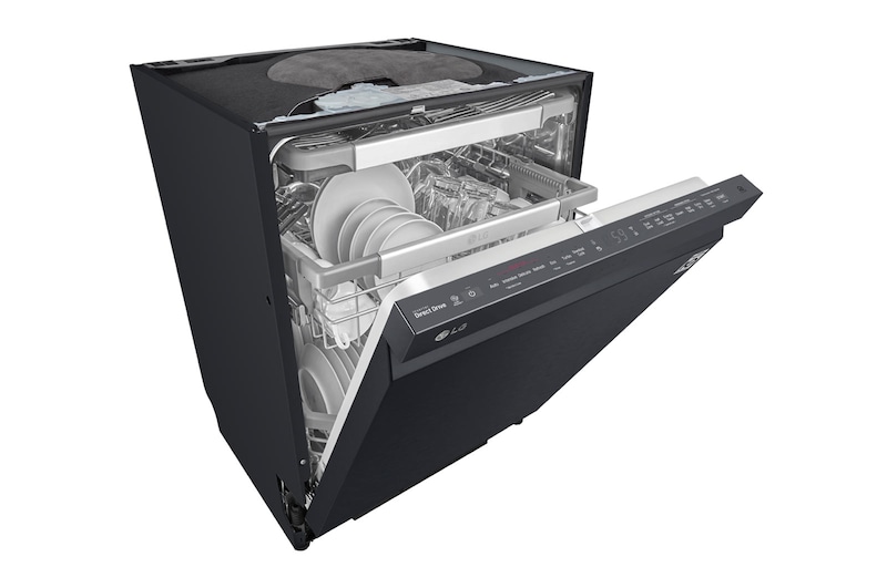 LG QuadWash ™ Steam-opvaskemaskine med Auto Open Dry-funktion og Wi-Fi, DU517HMS