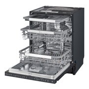 LG QuadWash ™ Steam-opvaskemaskine med Auto Open Dry-funktion og Wi-Fi, DU517HMS
