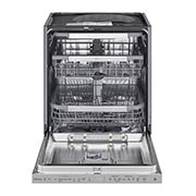 LG QuadWash™ Steam-opvaskemaskine (Noble Steel) Energiklasse D, Auto Open Dry-funktion og Smart Diagnosis™ med Wi-Fi, SDU527HS
