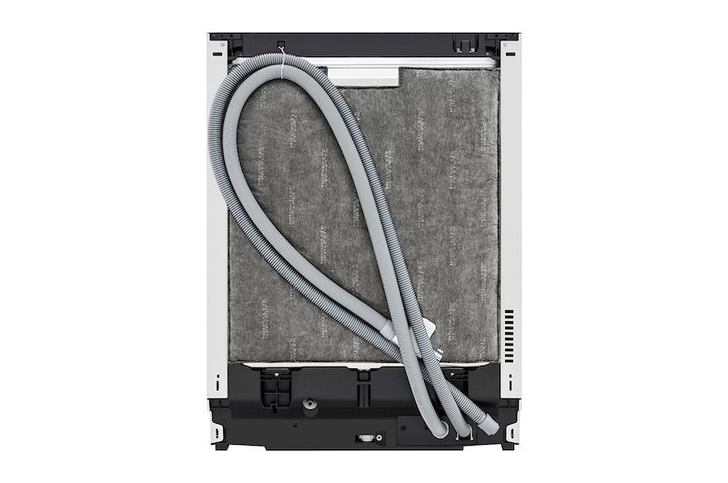 LG QuadWash ™ Steam-opvaskemaskine (Hvid) Energiklasse D, Auto Open Dry-funktion og Smart Diagnosis™ med Wi-Fi, SDU527HW