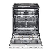 LG QuadWash ™ Steam-opvaskemaskine (Hvid) Energiklasse D, Auto Open Dry-funktion og Smart Diagnosis™ med Wi-Fi, SDU527HW