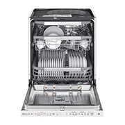 LG QuadWash ™ Steam-opvaskemaskine (Hvid) Energiklasse D, Auto Open Dry-funktion og Smart Diagnosis™ med Wi-Fi, SDU527HW