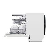 LG QuadWash ™ Steam-opvaskemaskine (Hvid) Energiklasse D, Auto Open Dry-funktion og Smart Diagnosis™ med Wi-Fi, SDU527HW