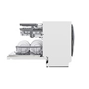 LG QuadWash ™ Steam-opvaskemaskine (Hvid) Energiklasse D, Auto Open Dry-funktion og Smart Diagnosis™ med Wi-Fi, SDU527HW