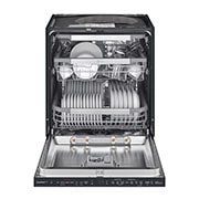 LG QuadWash™ Steam-opvaskemaskine (Matte Black Stainless Steel), Energiklasse C, Auto Open Dry-funktion og Smart Diagnosis™ med Wi-Fi, SDU557HM