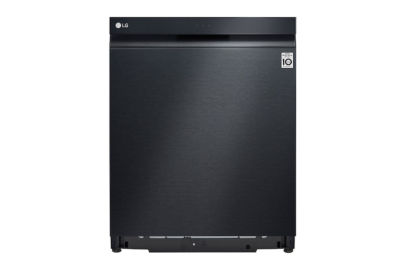 LG QuadWash™ Steam-opvaskemaskine (Matte Black Stainless Steel), Energiklasse C, Auto Open Dry-funktion og Smart Diagnosis™ med Wi-Fi, SDU557HM