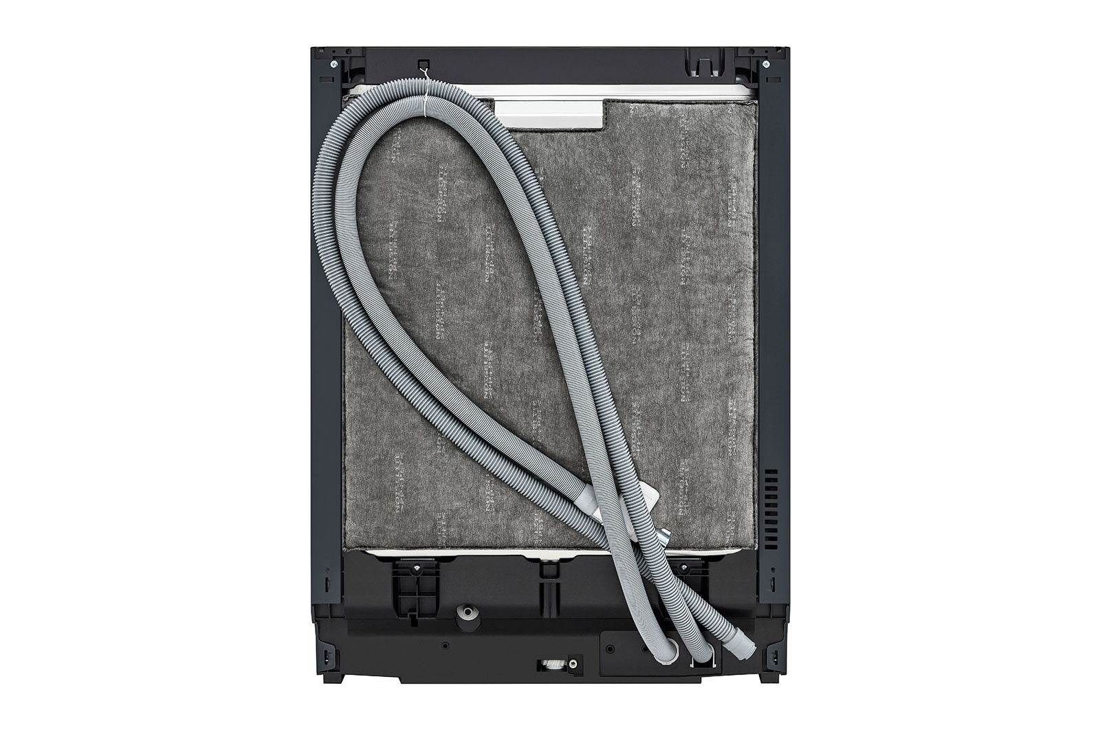 LG QuadWash™ Steam-opvaskemaskine (Matte Black Stainless Steel), Energiklasse C, Auto Open Dry-funktion og Smart Diagnosis™ med Wi-Fi, SDU557HM