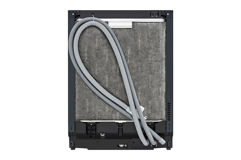 LG QuadWash™ Steam-opvaskemaskine (Matte Black Stainless Steel), Energiklasse C, Auto Open Dry-funktion og Smart Diagnosis™ med Wi-Fi, SDU557HM