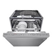 LG QuadWash™ Steam-opvaskemaskine (Noble Steel) Energiklasse C, Auto Open Dry-funktion og Smart Diagnosis™ med Wi-Fi, SDU557HS