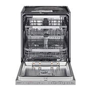 LG QuadWash™ Steam-opvaskemaskine (Noble Steel) Energiklasse C, Auto Open Dry-funktion og Smart Diagnosis™ med Wi-Fi, SDU557HS