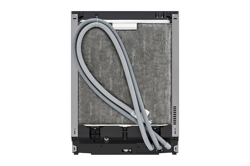 LG QuadWash™ Steam-opvaskemaskine (Noble Steel) Energiklasse C, Auto Open Dry-funktion og Smart Diagnosis™ med Wi-Fi, SDU557HS