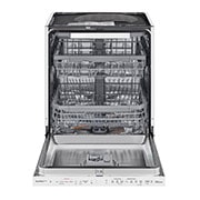 LG QuadWash ™ Steam-opvaskemaskine (Hvid) Energiklasse C, Auto Open Dry-funktion og Smart Diagnosis™ med Wi-Fi, SDU557HW