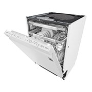 LG QuadWash ™ Steam-opvaskemaskine (Hvid) Energiklasse C, Auto Open Dry-funktion og Smart Diagnosis™ med Wi-Fi, SDU557HW