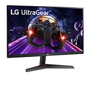 LG 23,8” UltraGear™ Full HD IPS 1ms (GtG)-gaming-skærm, 24GN60R-B