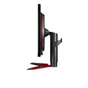 LG 27” UltraGear FHD IPS 1 ms 240Hz G-Sync-kompatibel HDR10 3-sidet virtuelt kantløs gaming-skærm, 27GN750-B