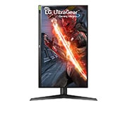 LG 27” UltraGear FHD IPS 1 ms 240Hz G-Sync-kompatibel HDR10 3-sidet virtuelt kantløs gaming-skærm, 27GN750-B