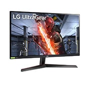 LG 27" UltraGear™ QHD IPS 1ms (GtG) Gaming-skærm med NVIDIA® G-SYNC®-kompatibel, 27GN800-B