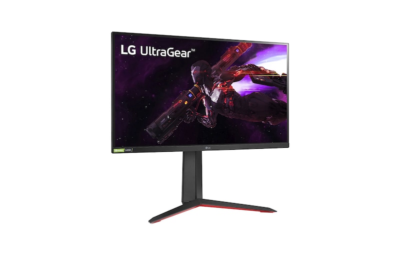 LG 27" UltraGear™ Nano IPS 1ms Gaming-skærm med NVIDIA® G-SYNC®-kompatibel, 27GP83B-B
