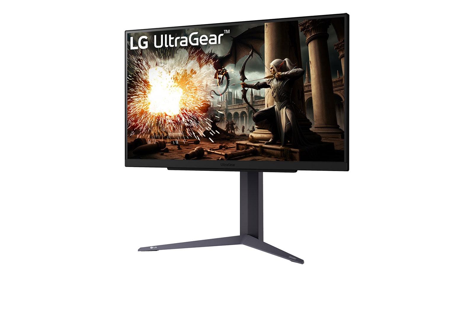 LG 27" UltraGear™ QHD IPS 180 Hz (O/C 200 Hz) gaming-skærm | 1ms (GtG), HDR10, 27GS75Q-B