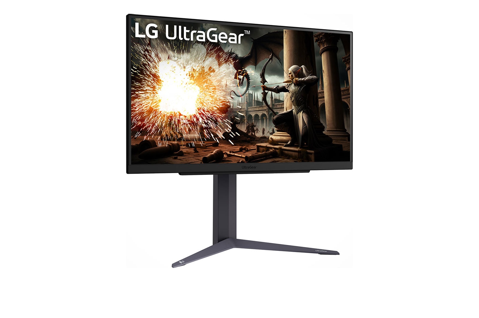 LG 27" UltraGear™ QHD IPS 180 Hz (O/C 200 Hz) gaming-skærm | 1ms (GtG), HDR10, 27GS75Q-B
