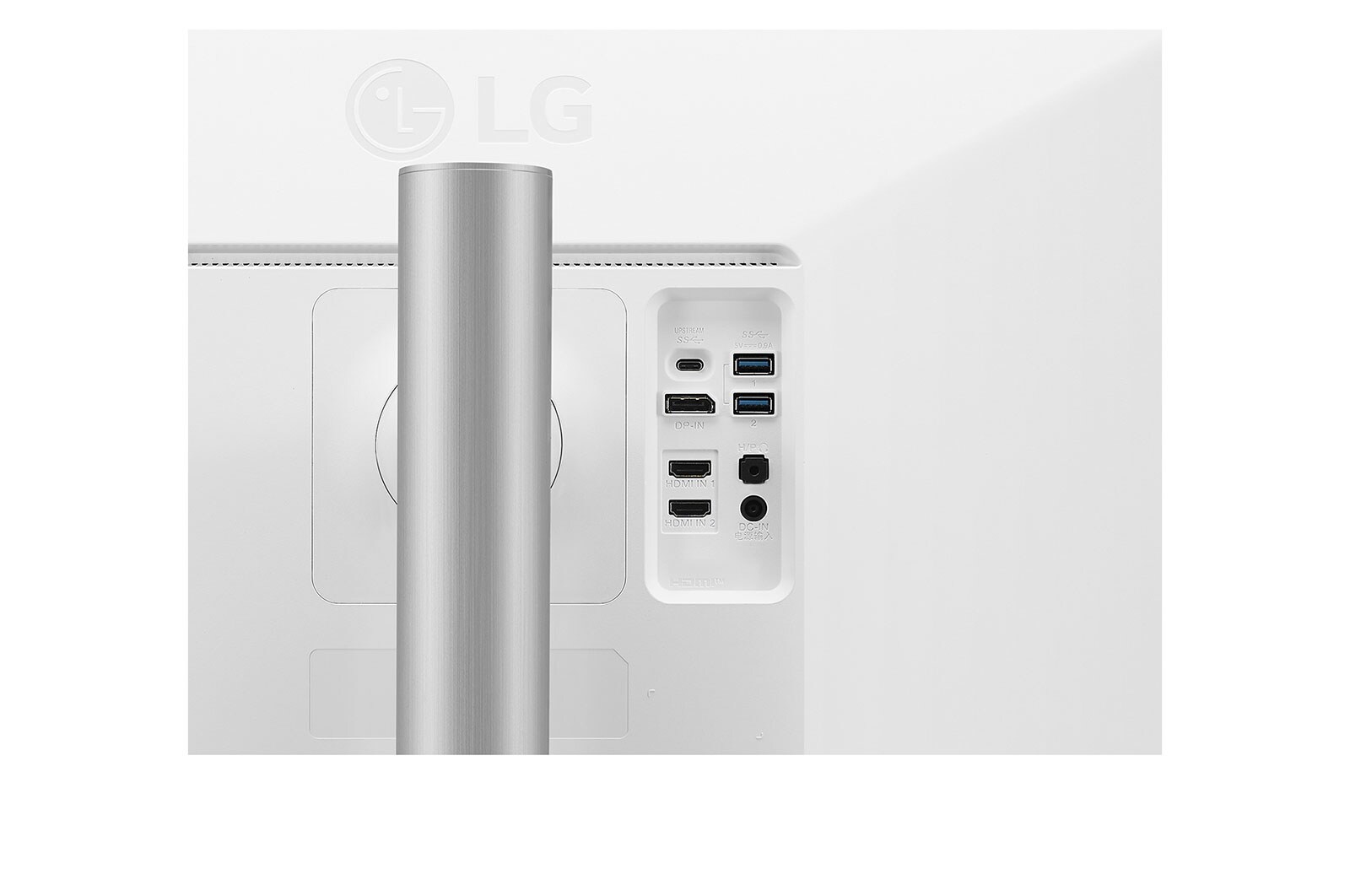 LG 27" UHD 4K (3840x2160) IPS-skærm med USB Type-C™, 27UP550P-W