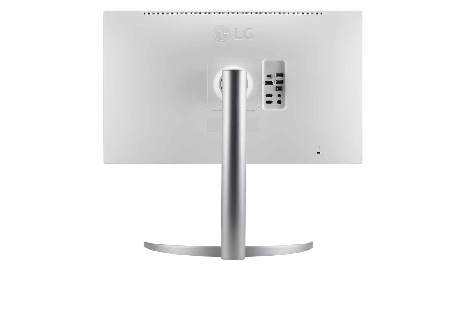 LG 27" UHD 4K Nano IPS Black-skærm med automatisk selvkalibrering, 27UQ85R-W