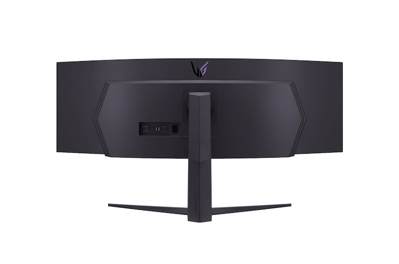 LG 49” UltraGear™ 32:9 Dual QHD buet gamin-skærm med 240 Hz opdateringsfrekvens, 49GR85DC-B