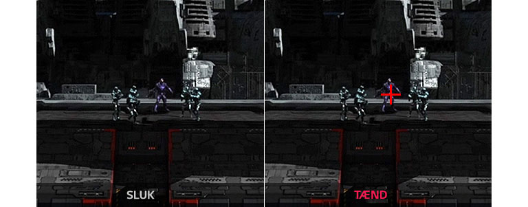 simulering af Crosshair