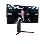 LG 34" 21:9 UltraGear™ Nano IPS 1ms (GtG) Curved Gaming Monitor, 34GN850P-B