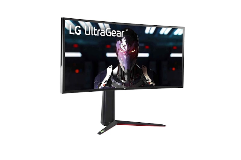 LG 34" 21:9 UltraGear™ Nano IPS 1ms (GtG) Curved Gaming Monitor, 34GN850P-B