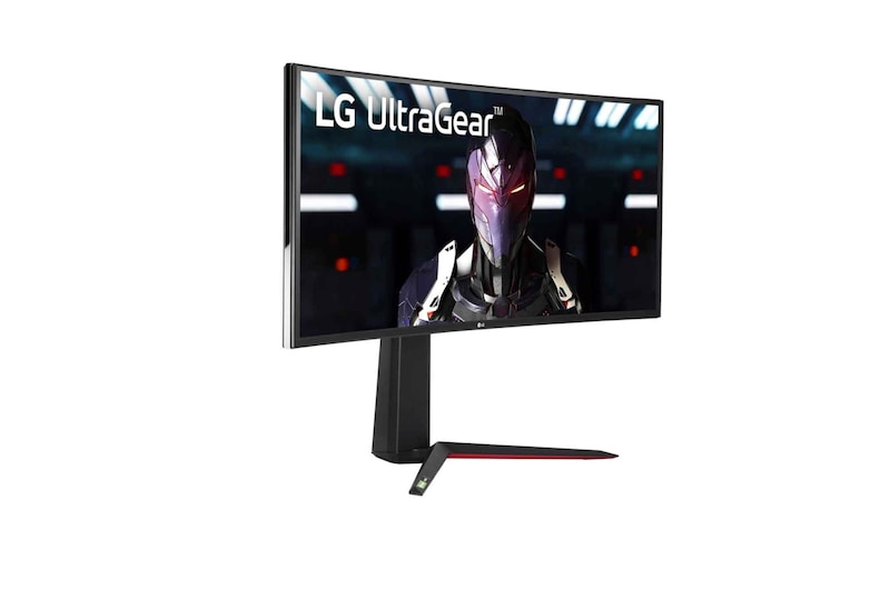 LG 34" 21:9 UltraGear™ Nano IPS 1ms (GtG) Curved Gaming Monitor, 34GN850P-B