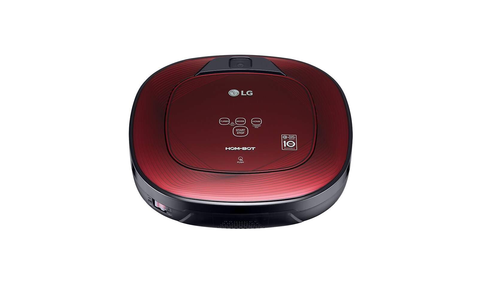LG Ekstra effektiv rengøring i hjørner med to kameraer som kortlægger hjemmet. Lærefunktionen giver nøjagtig navigation. Tilbehør for tørsvabring., VR62701LVM