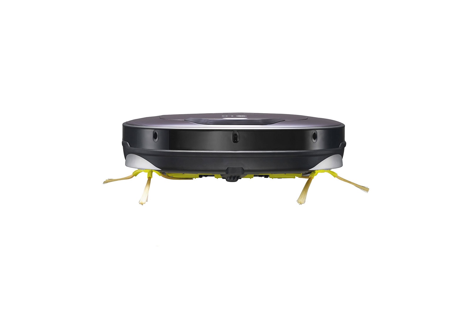 LG Ny robotstøvsuger i ocean black red farve med Smart Inverter Motor™ og alligevel grundig rengøring af hjørner, VR6270LVOB