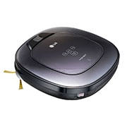 LG Ny robotstøvsuger i ocean black red farve med Smart Inverter Motor™ og alligevel grundig rengøring af hjørner, VR6270LVOB