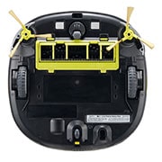 LG Ny robotstøvsuger i ocean black red farve med Smart Inverter Motor™ og alligevel grundig rengøring af hjørner, VR6270LVOB