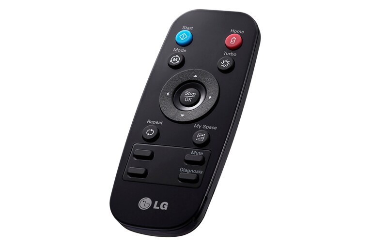 LG Effektiv rengøring i hjørner med sit firkantede design og ekstra lange børster. Lavt lydniveau og støvbeholder som er nem at tømme., VR6340LV