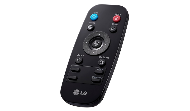 LG Effektiv rengøring i hjørner med sit firkantede design og ekstra lange børster. Lavt lydniveau og støvbeholder som er nem at tømme., VR6340LV