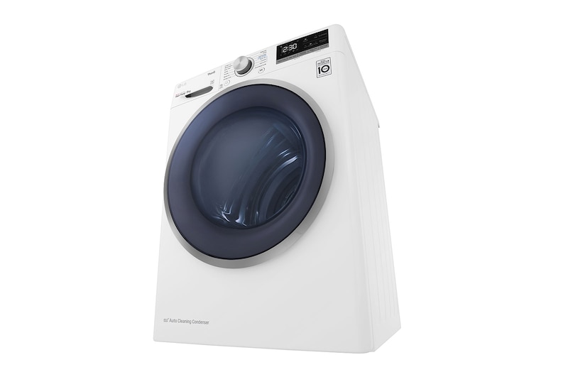 LG 9-kg DUAL Inverter Heat Pump™ -tørretumbler med Eco Hybrid™ og Varmepumpe Teknologi, F0RV509N1WD