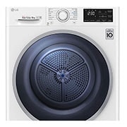 LG 8-kg DUAL Inverter Heat Pump™ -tørretumbler med ™ Eco Hybrid™ og Varmepumpe Teknologi, FDRC308N1W9