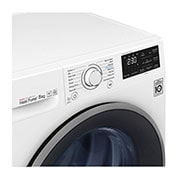 LG 8-kg DUAL Inverter Heat Pump™ -tørretumbler med ™ Eco Hybrid™ og Varmepumpe Teknologi, FDRC308N1W9