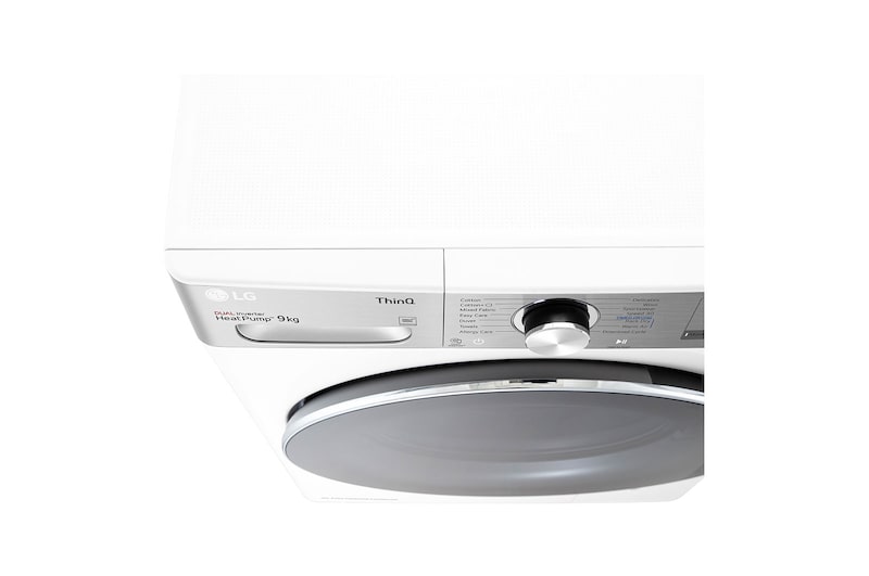 LG 9-kg DUAL Inverter Heat Pump™ -tørretumbler med ™ Eco Hybrid™ og Varmepumpe Teknologi, P0AVVR2W9