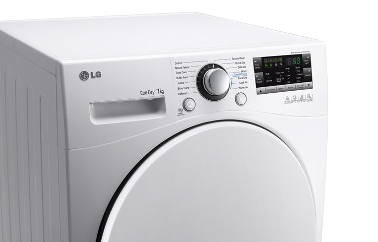 LG 7-KG TØRRETUMBLEREN MED VARMEPUMPETEKNOLOGI, RC7055AH1Z