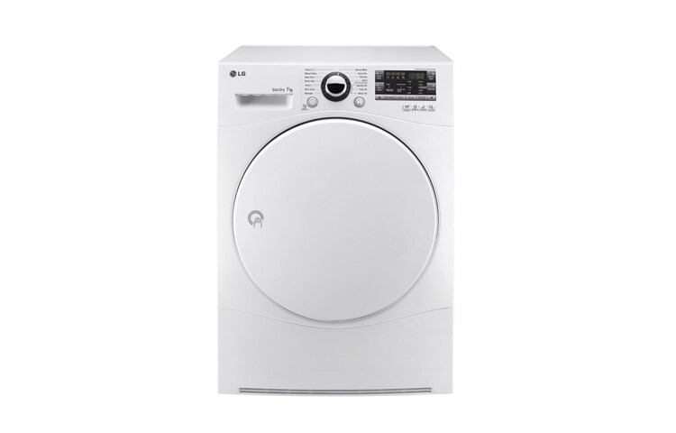 Visning forfra af 7 KG TØRRETUMBLEREN MED VARMEPUMPETEKNOLOGI RC7055AH6M